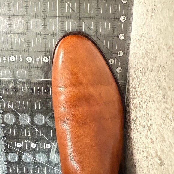 Maison Forte Men Size 11M Brown leather Side Elastic Chelsea Boot - Picture 12 of 12